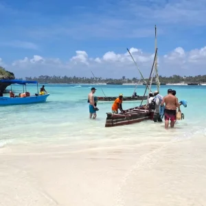 canoa all'isola dell'amore